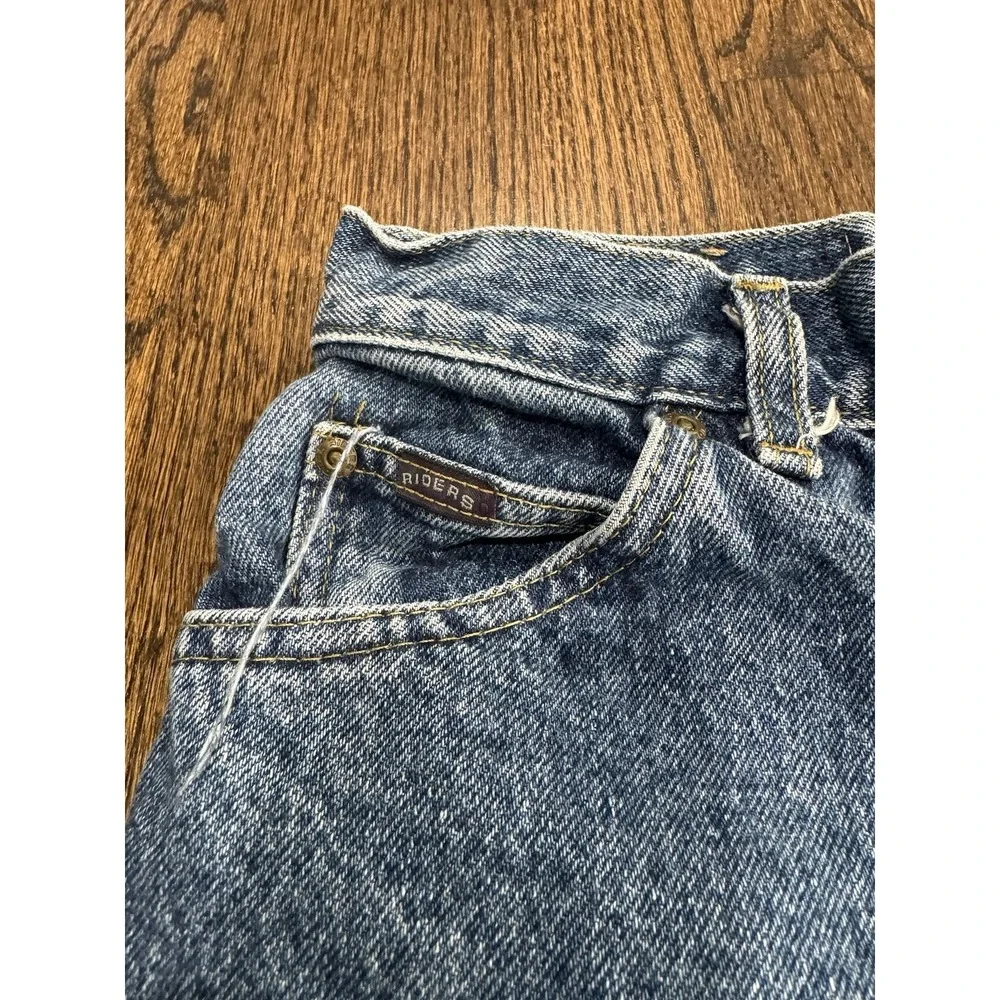 Vintage Denim Riders Jeans Womens 14 L Blue Relaxed Fit Denim USA Retro‎